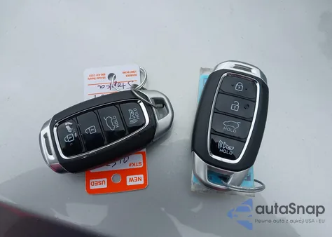 2020 Hyundai Santa Fe Limited z USA, uszkodzony, nr VIN 5NMS53AD1LH291707